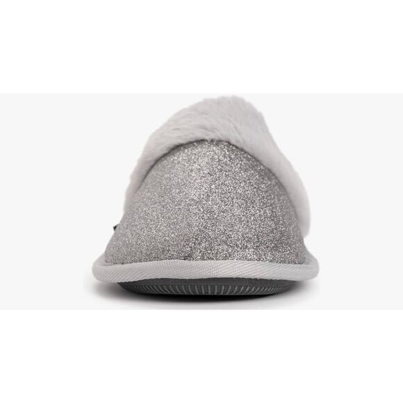 MUK LUKS Women’s Khai Slipper Silver Small 6 New - Picture 3 of 6
